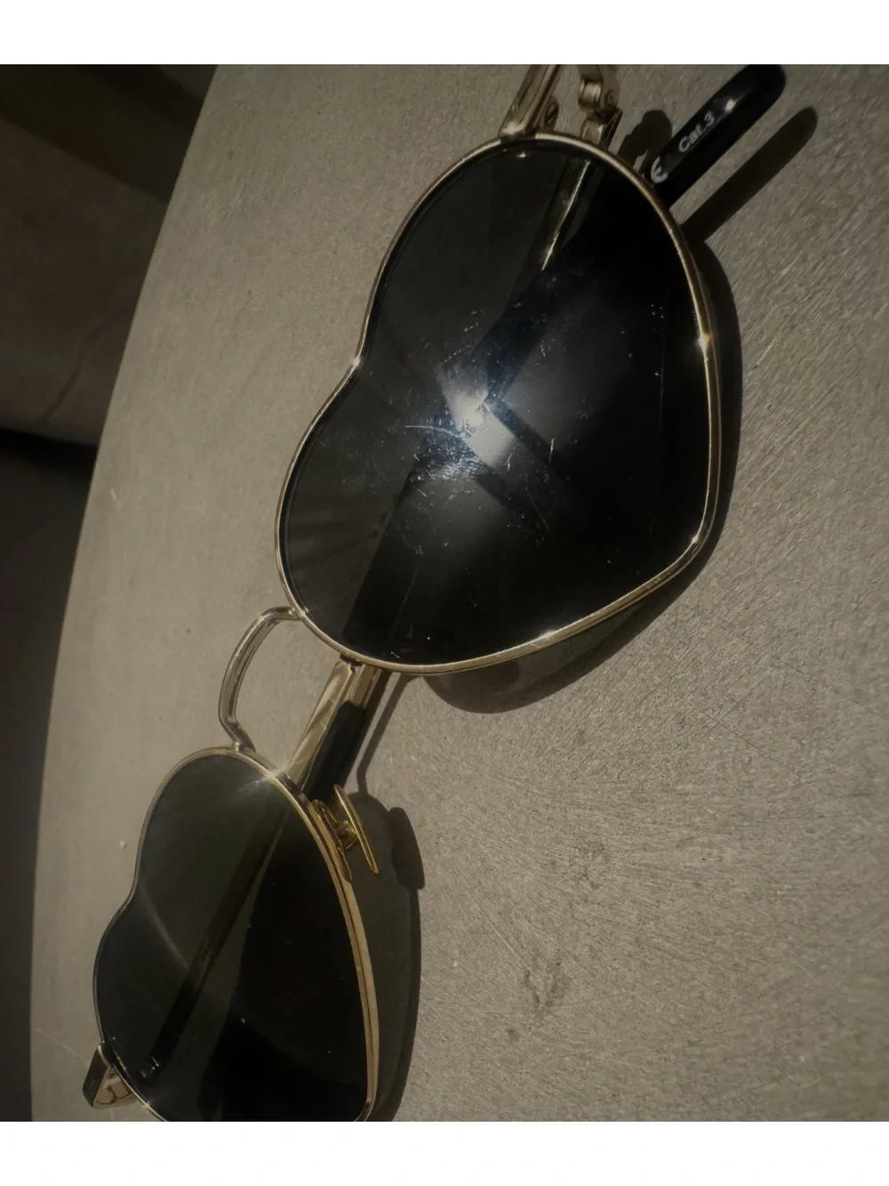 Saint Laurent SL 301 Loulou Heart Sunglasses